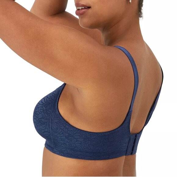 Bali Women's Minimizer Bra, Satin Tracings Underwire Bra, Bustline Slimmer, Full - Picture 3 of 3